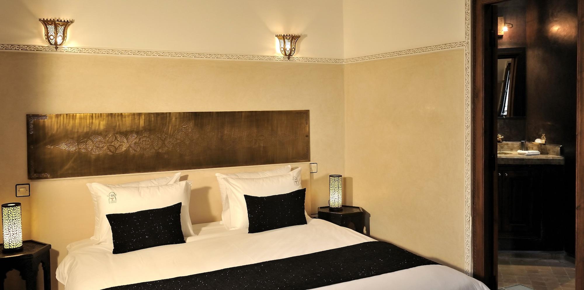 Riad Le Jardin D'Abdou Marrakesh Exterior photo A bedroom at the hotel