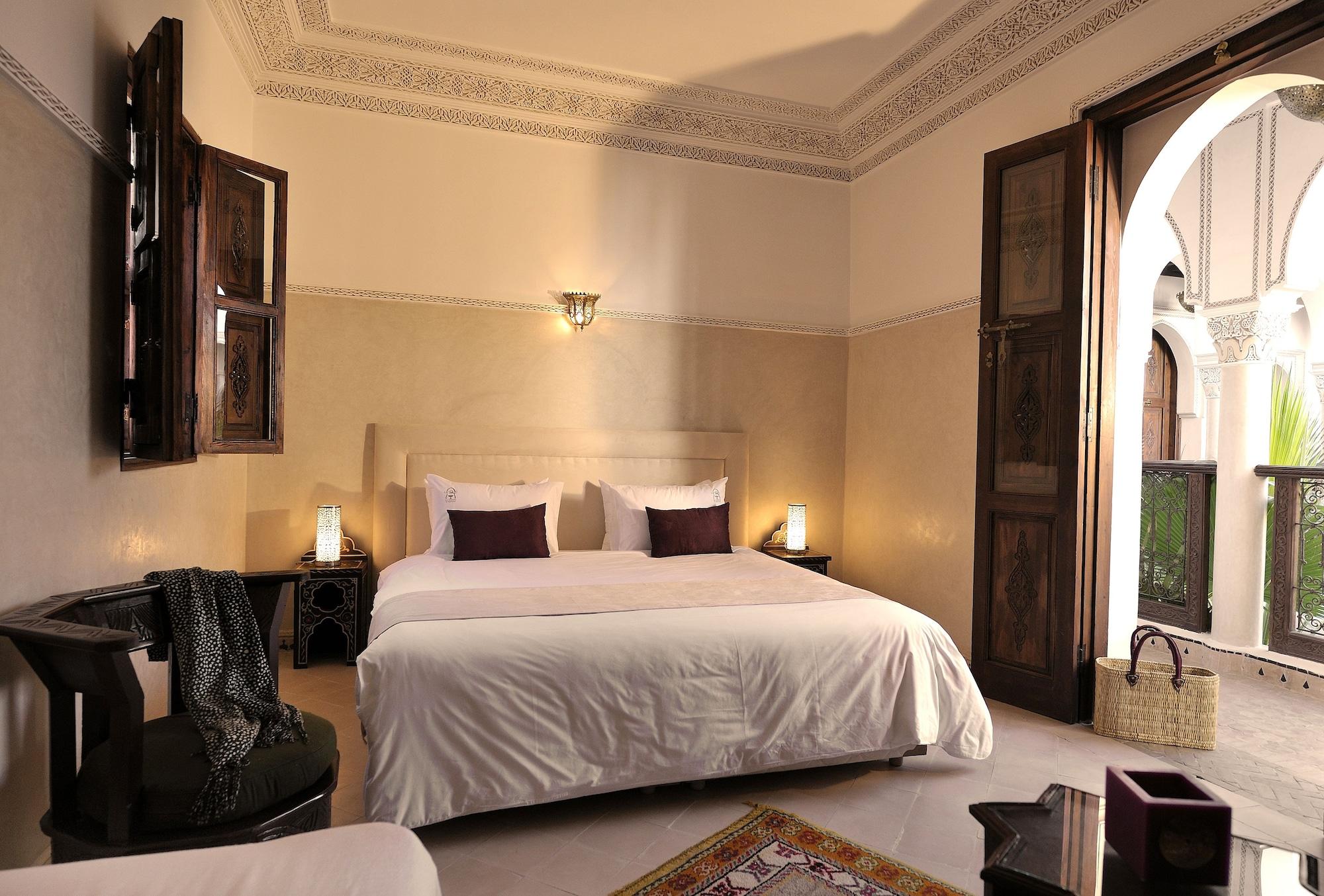 Riad Le Jardin D'Abdou Marrakesh Exterior photo A bedroom at the hotel