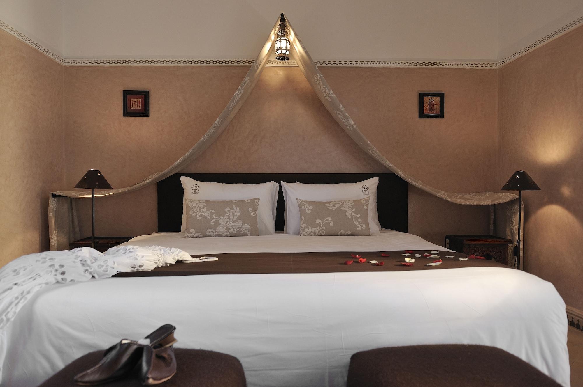 Riad Le Jardin D'Abdou Marrakesh Exterior photo A bedroom